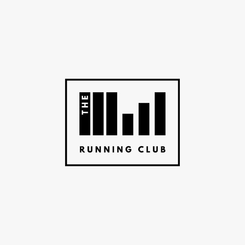 Bold Logo For Running And Fitness Club