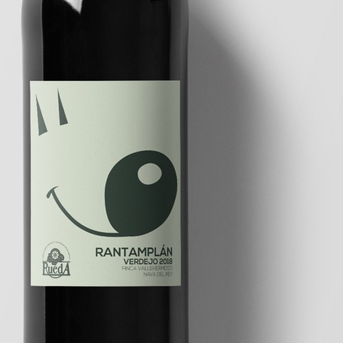Spanish wine label
