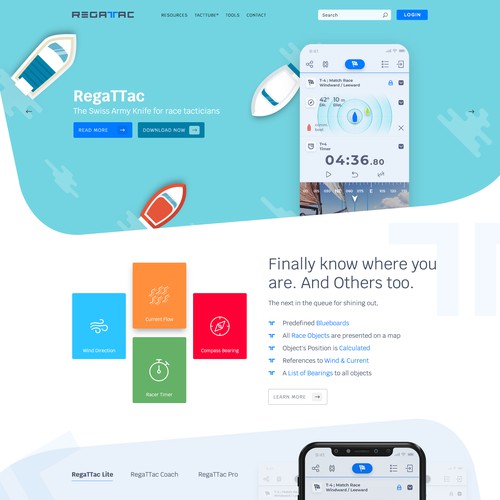Product home page