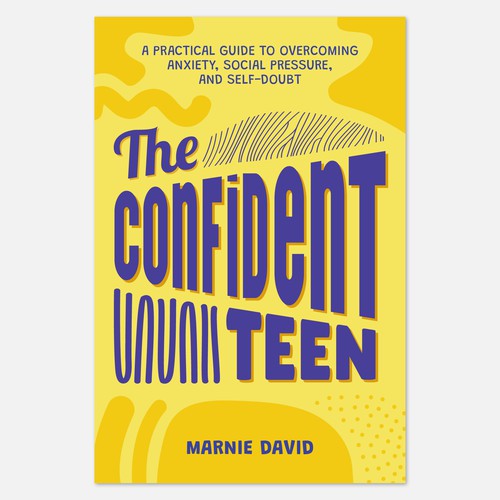 The Confident Teen Book Cover Design