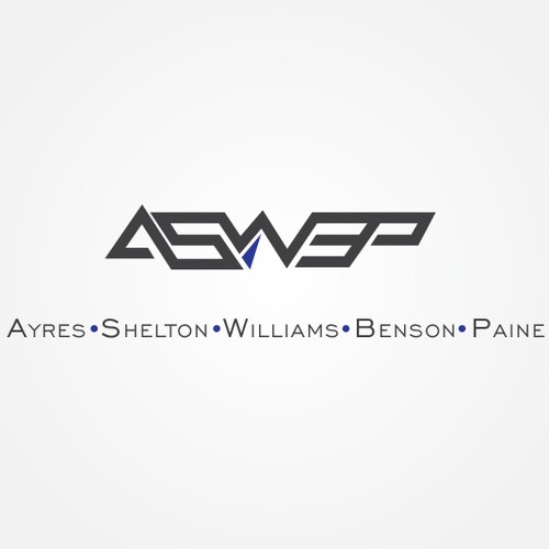 Elegant logo for a small firm of highly accomplished attorneys