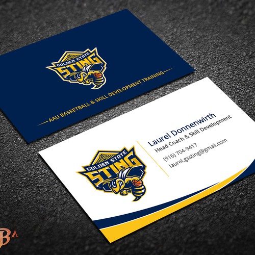 Business Card Design for GS Sting 