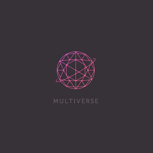 Multiverse Cosmetics Logo Design V2