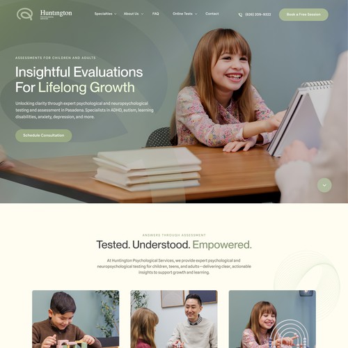 Child Psychology in Action Website