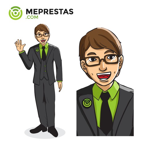 Mascot Design for Meprestas.com