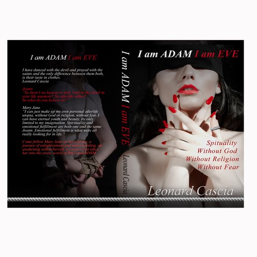 book cover for fiction novel Iam Adam I am Eve
