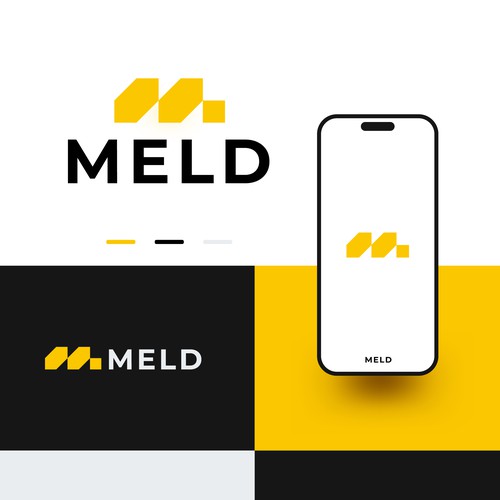 Modern Logo concept for Meld