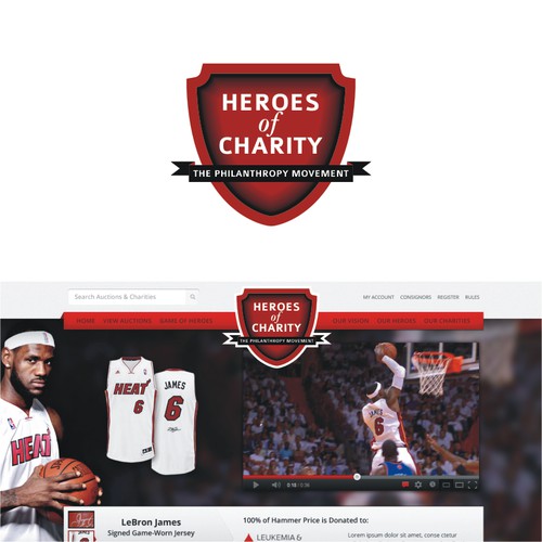 Heroes of Charity  needs a new logo