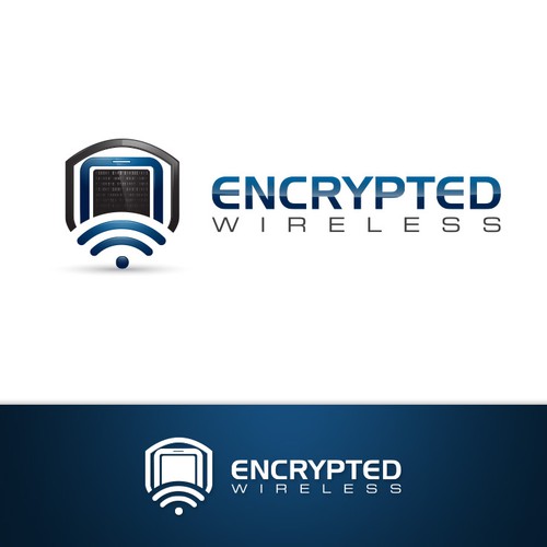 ENCRYPTED WIRELESS BRAND LOGO