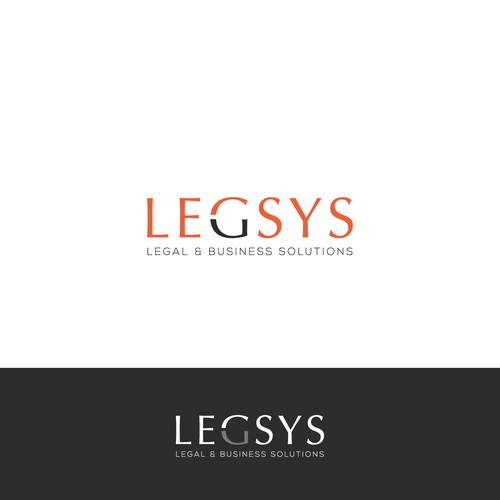 Elegance logo design for LEGSYS