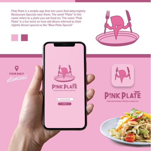 Pink Plate App 
