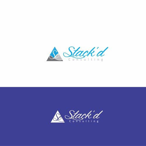 Vibrant, professional and modern logo and business card for a start up management consulting firm