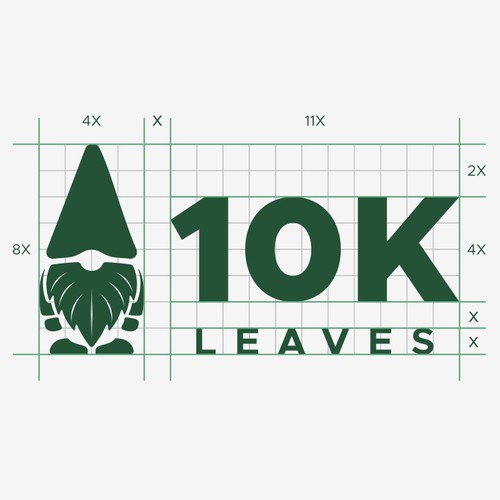 10K Leaves Brand Identity Concept