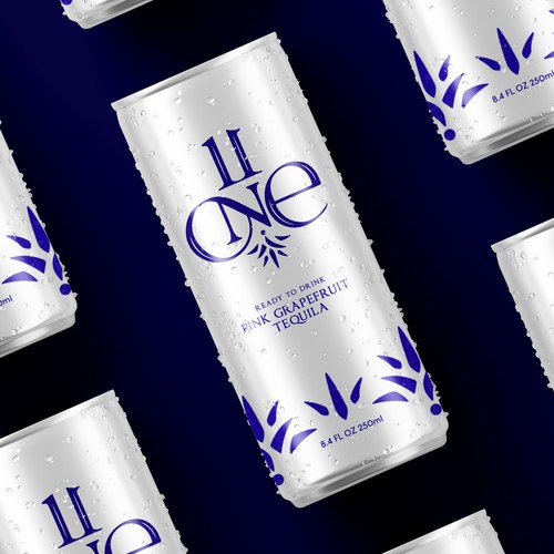 11one Tequila Label Design
