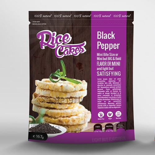 Packaging Design for Rice Goes Crispy