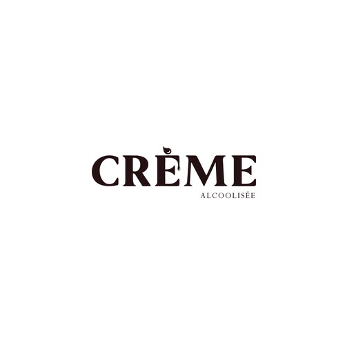 Logo for 'CRÈME' – A brand of drinks