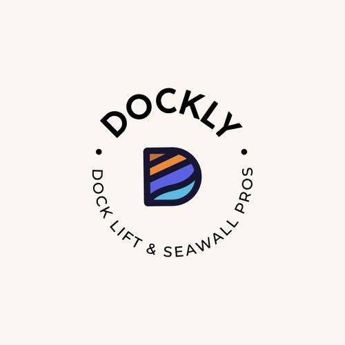 Logo concept for dockly