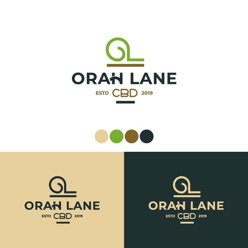 Geometric Logo for Orah Lane