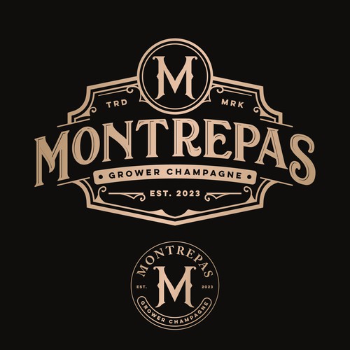 Design a Wine Logo for a Timeless Take on a new Champagne Brand