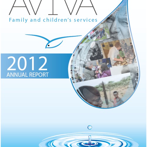 Cover Design for Nonprofit Annual Report 