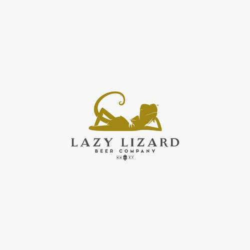 Elegant logo for Lazy Lizard