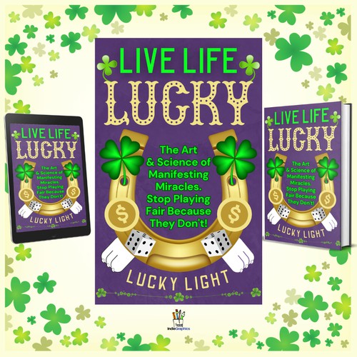 Book Cover for "Live Life Lucky"