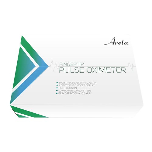 product packaging box design for Pulse Oximeter