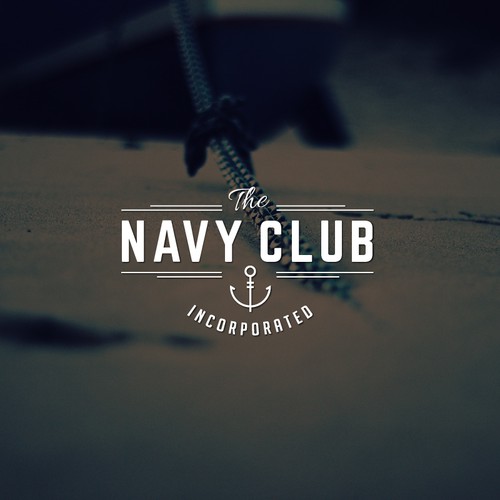 The Navy Club logo concept