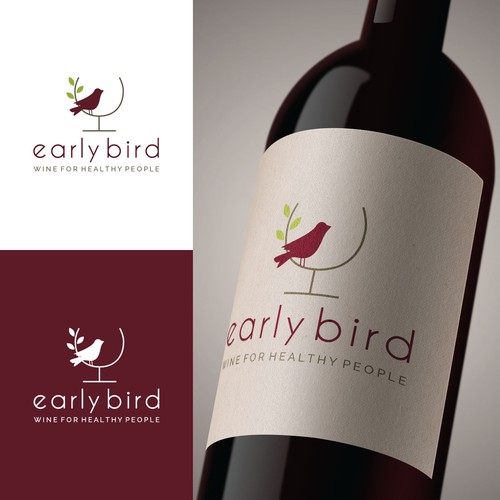 Logo for healthy wine