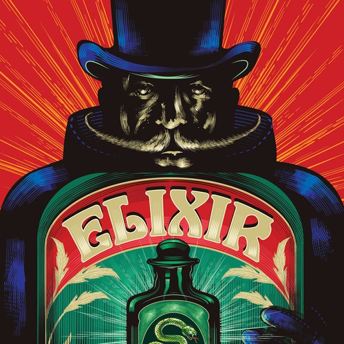 Elixir Magazine Cover Artwork for Sword and Scale