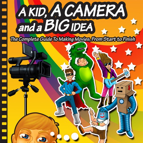 Cover Illustration Wanted For Kids Movie Making Book!  Further Work On Offer Too!