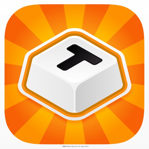 Design the icon for our typing battle iPhone app