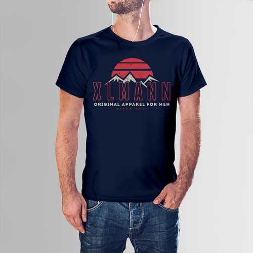 T-Shirt design for XLMANN