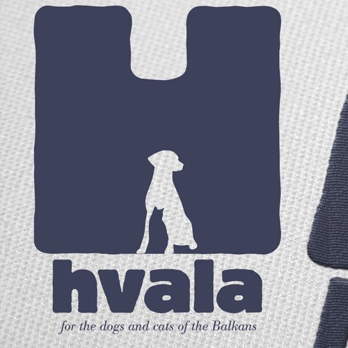 99nonprofits: Logotype for charity Hvala - for the dogs and cats of the Balkans