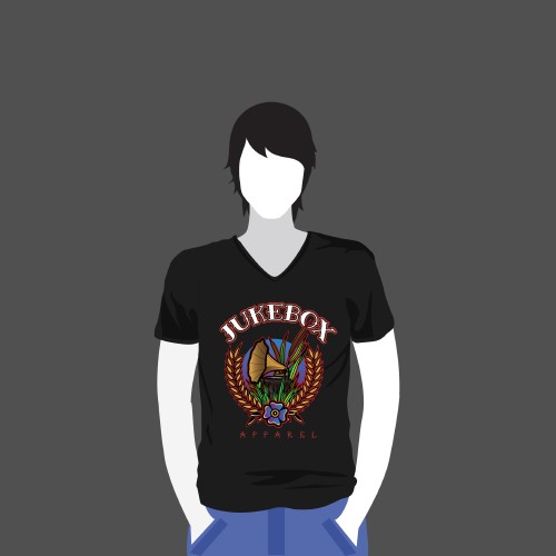 Jukebox Apparel T-shirt Design