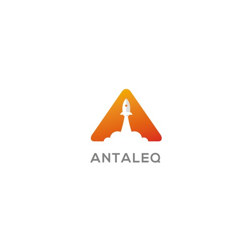 rocket theme logo for startup