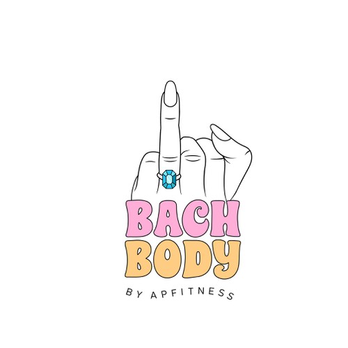 Bold and Fun Bach Body Traveling Fitness Class Logo