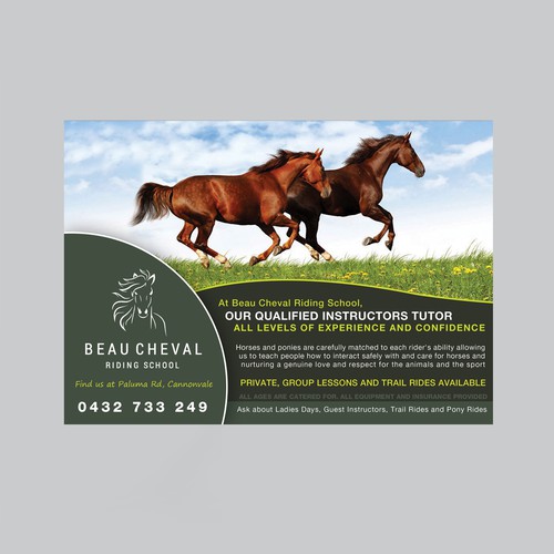 School Flyer Design for a Company in Australia