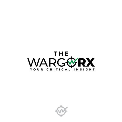 Clean logo for The WargoRx