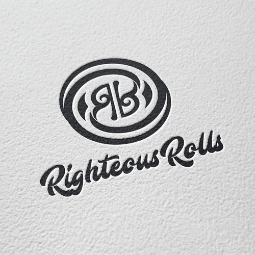 Righteous Rolls Logo Design