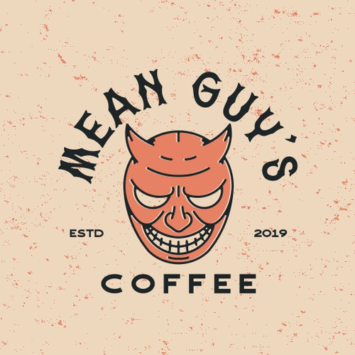 Mean Guy retro logo