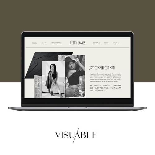 Squarespace Website for Real Estate Agent