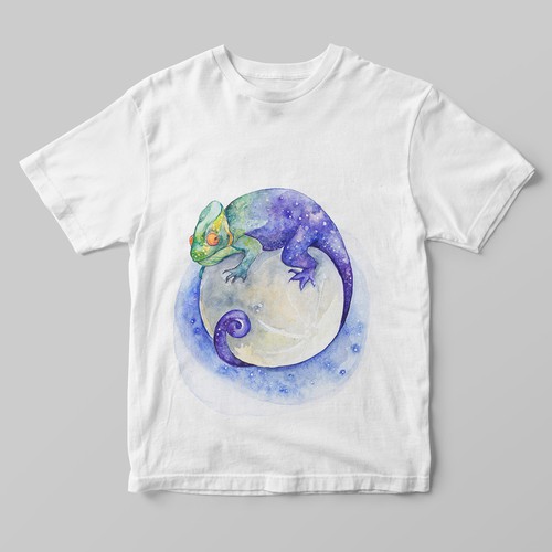 "quirky" design for T-shirt)
