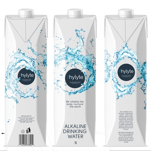 water package design