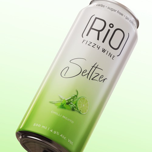 Packaging concept for Seltzer drink