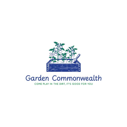Logo for a Community Garden