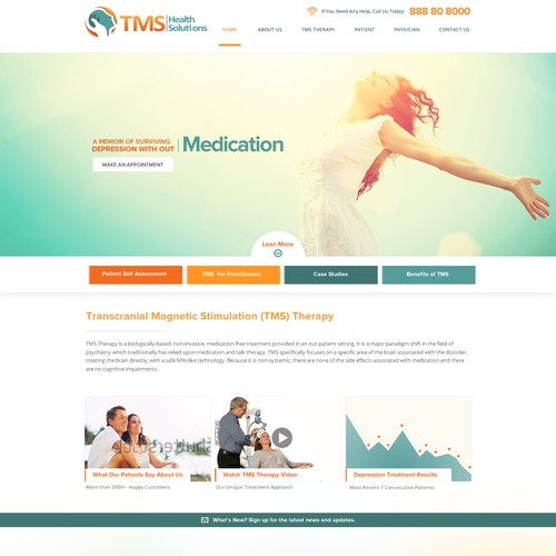 TMS Health Solutions Web Pages