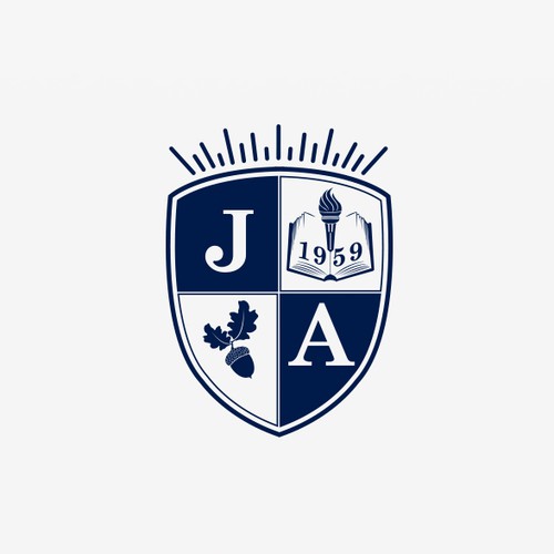 Private School Crest Design logo