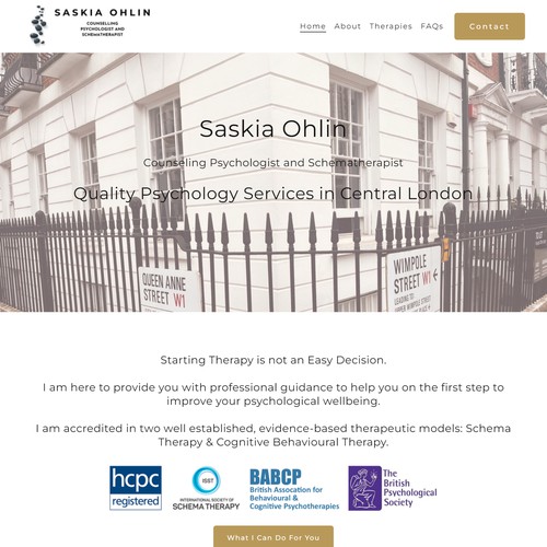 Saskia Ohlin, MSc. D, Psych