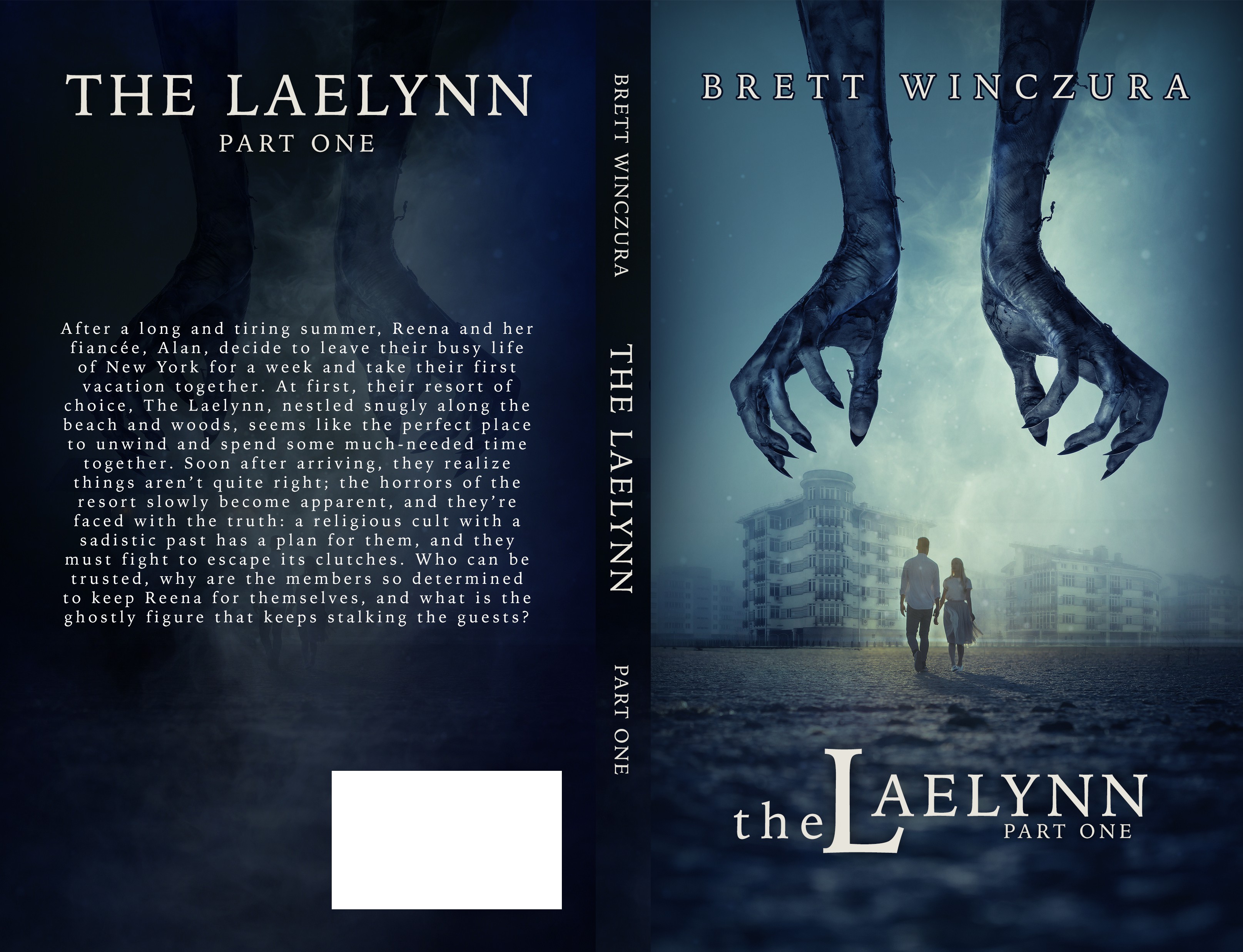Design a book cover for a horror novel!